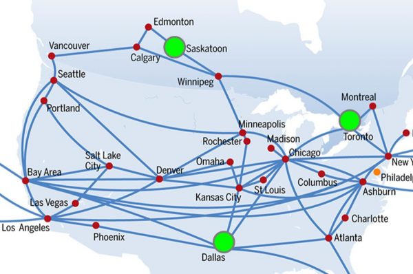 Canada Internet Map